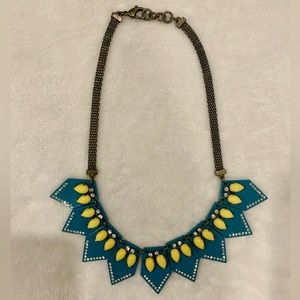 Lulu Frost x J Crew Turquoise Necklace